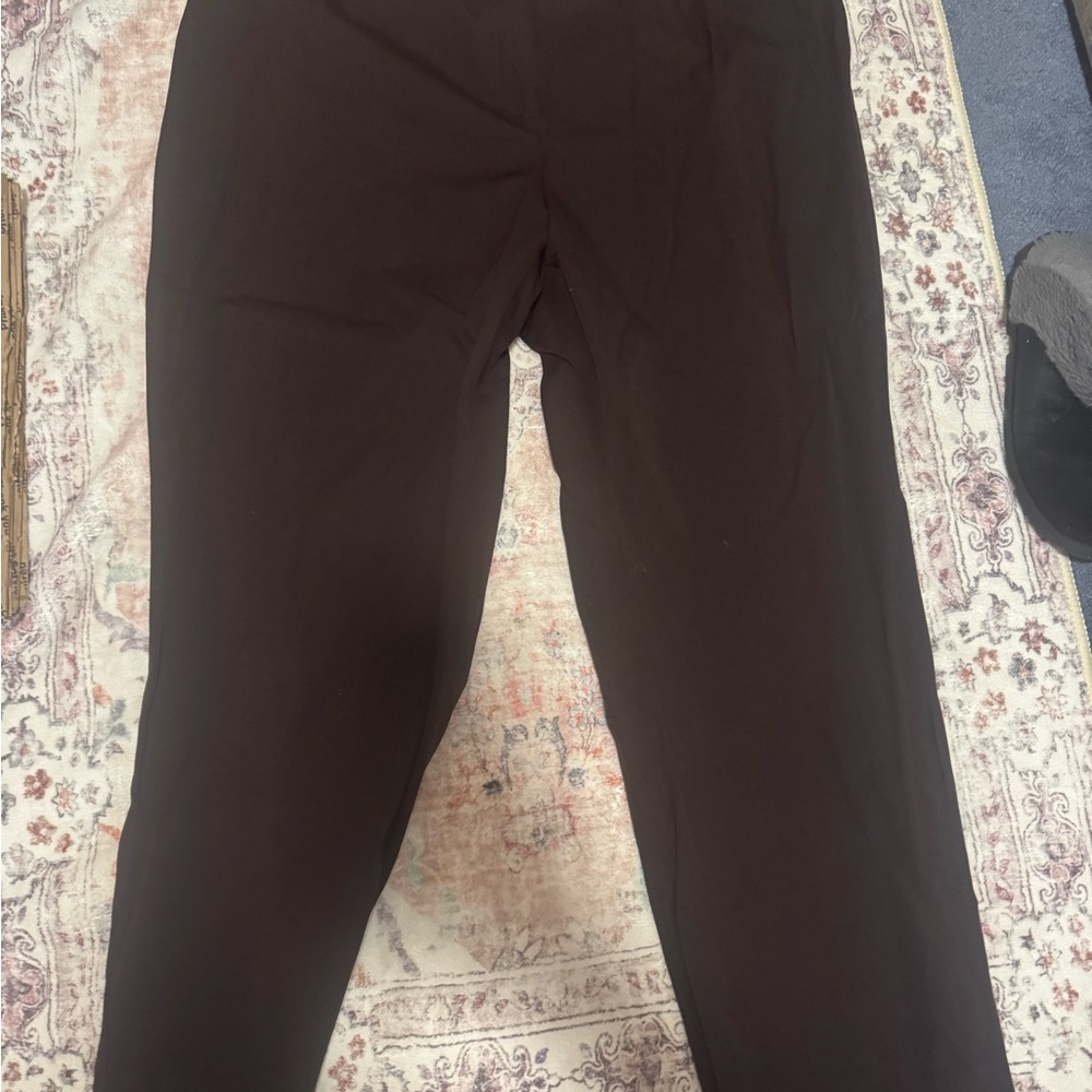 Croft & Barrow Brown Trousers Sleek Design